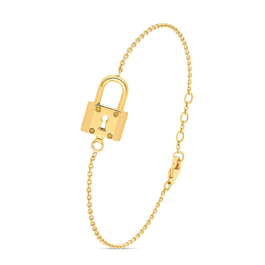BRACELET CADENAS SUR CHAÎNE MOYEN MODÈLE