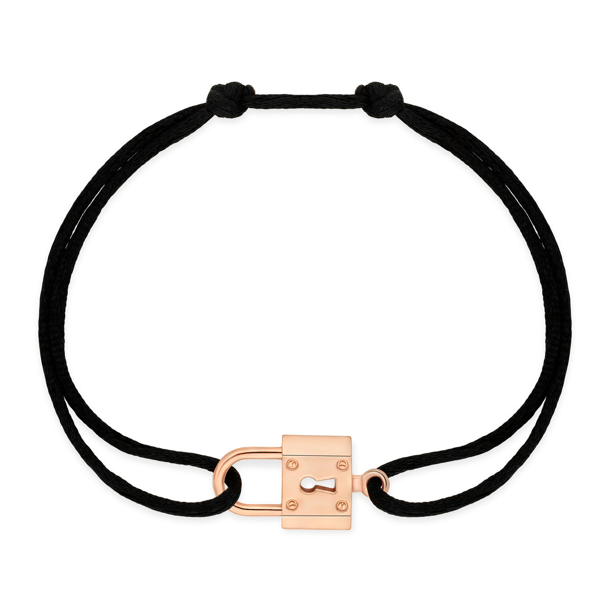 BRACELET CADENAS SUR CORDON GRAND MODÈLE