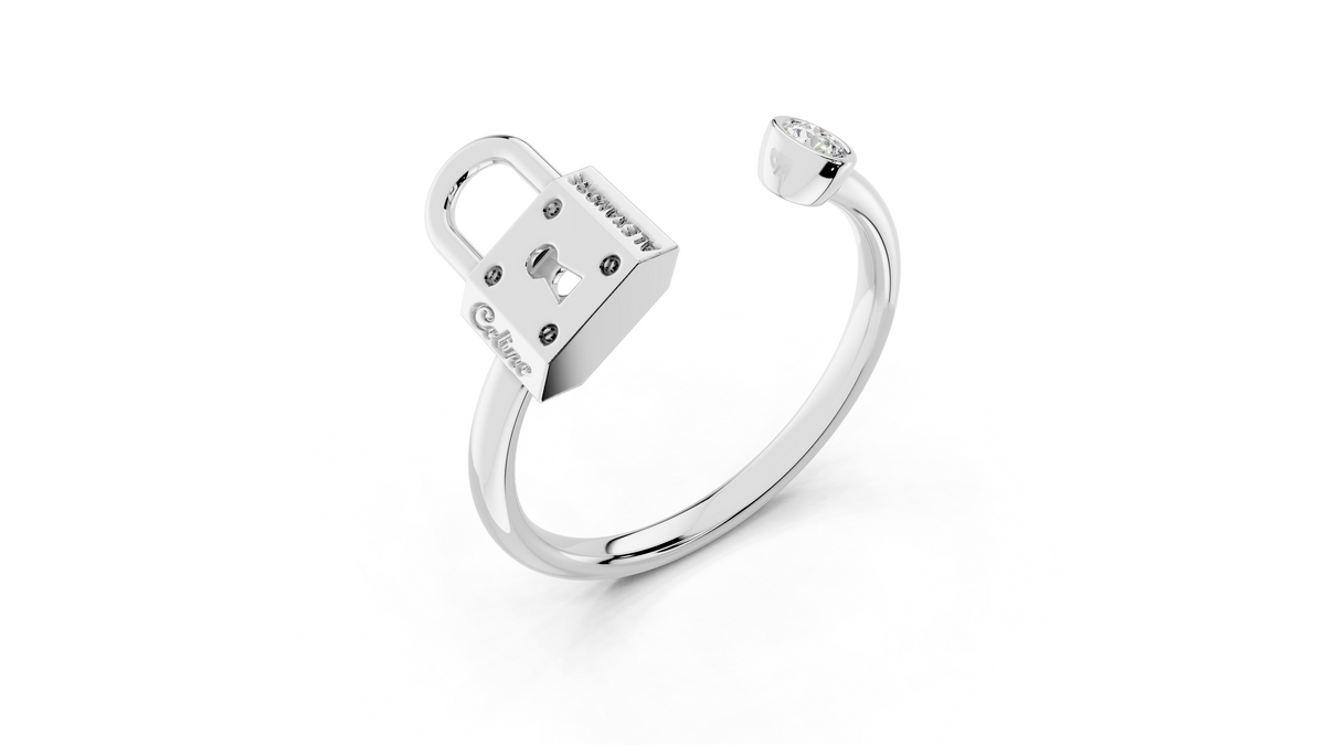 PONT NEUF PADLOCK RING