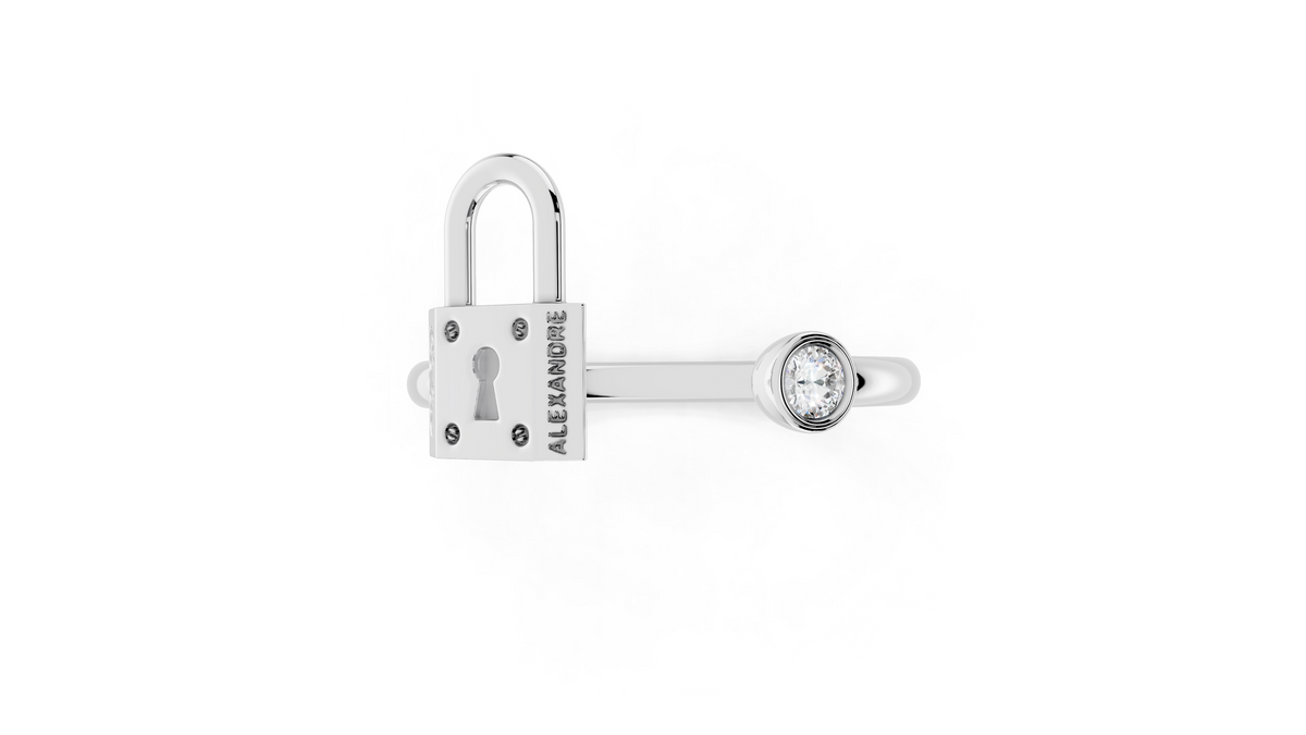 PONT NEUF PADLOCK RING