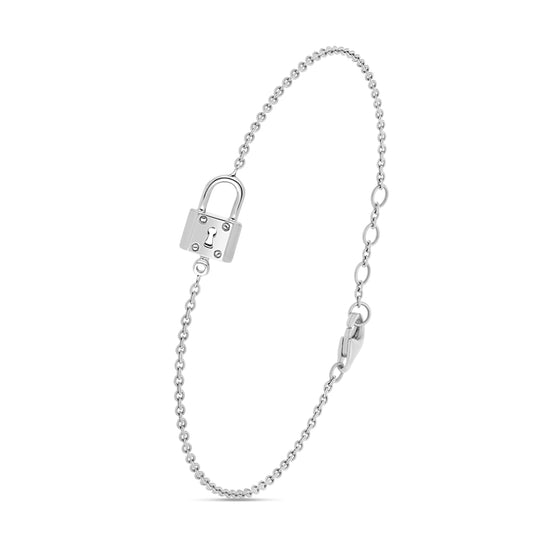 BRACELET CADENAS SUR CHAÎNE PETIT MODELE