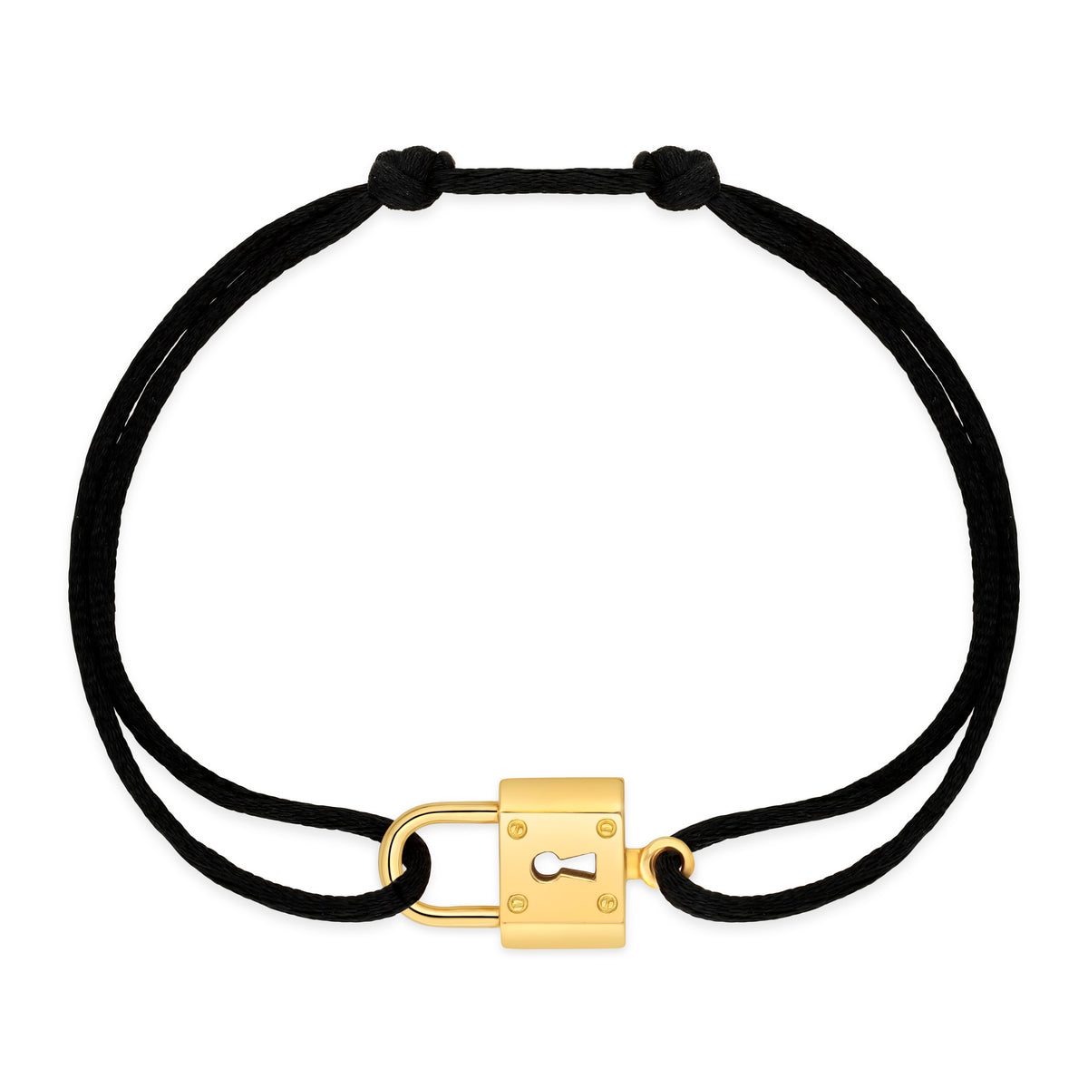 BRACELET CADENAS SUR CORDON GRAND MODÈLE